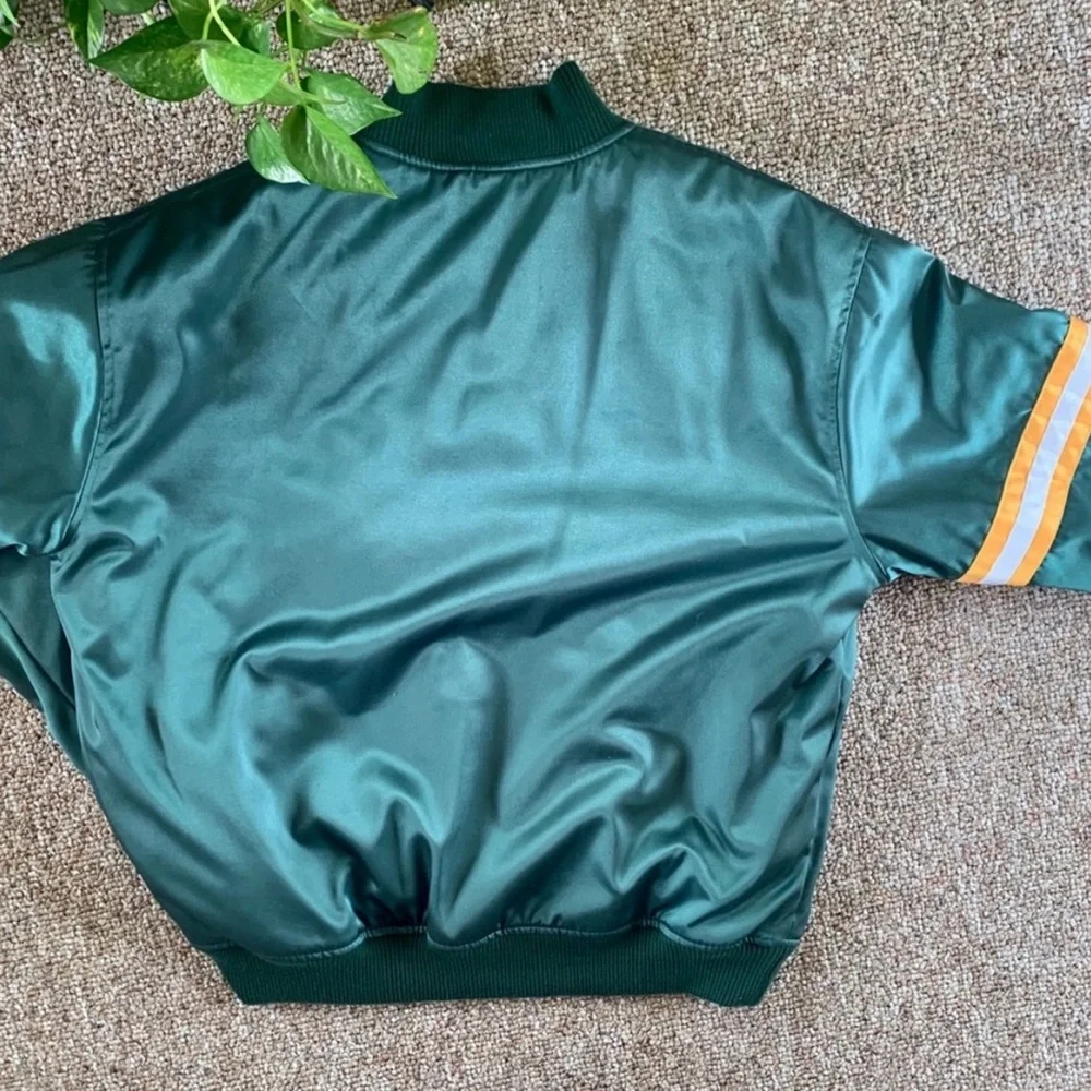 Mitchell & Ness Green Bay Packers Throwback Jacket - Picture 6 of 8